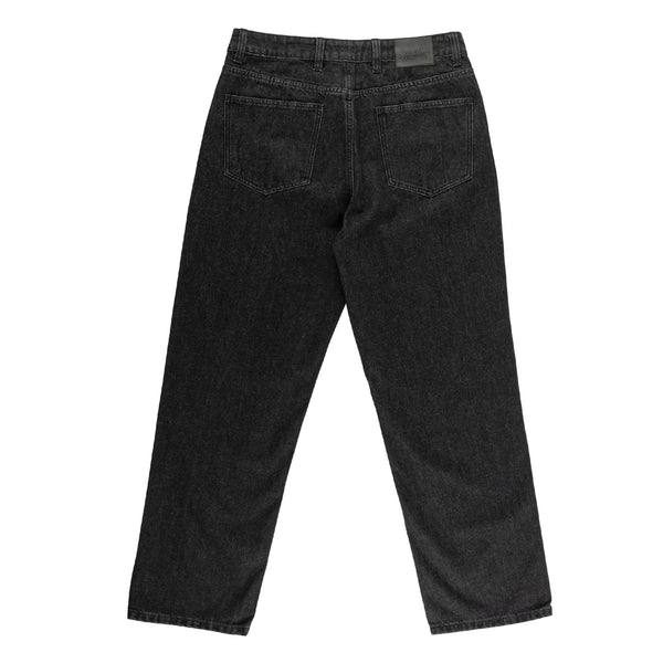 Welcome - Immortal Loose Straight Fit Denim Pants (Washed Black)